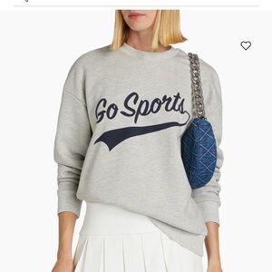 Favorite Daughter Gray 'Go Sports' Sweatshirt XS